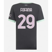 AC Milan Youssouf Fofana #29 Replica Third Shirt Ladies 2024-25 Short Sleeve